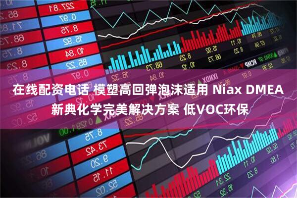 在线配资电话 模塑高回弹泡沫适用 Niax DMEA 新典化学完美解决方案 低VOC环保